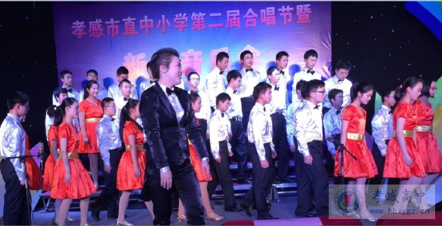 校合唱團(tuán)在孝感市直中小學(xué)第二屆合唱節(jié)比賽中獲二等獎