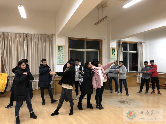 高效演練節(jié)目，展現(xiàn)學子風采